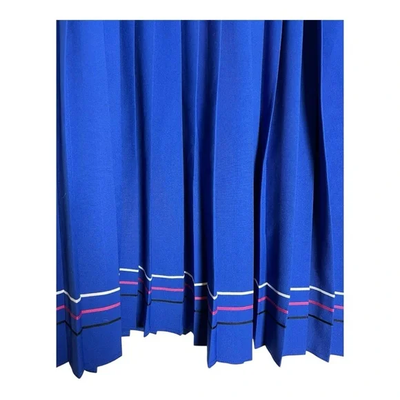 TanJay Royal Blue A-Line Skirt - Workwear - Size M - Picture 5 of 5